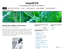 Tablet Screenshot of kenpo97219.com